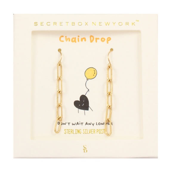 Chain Drop Earrings - Picture 1 of 1